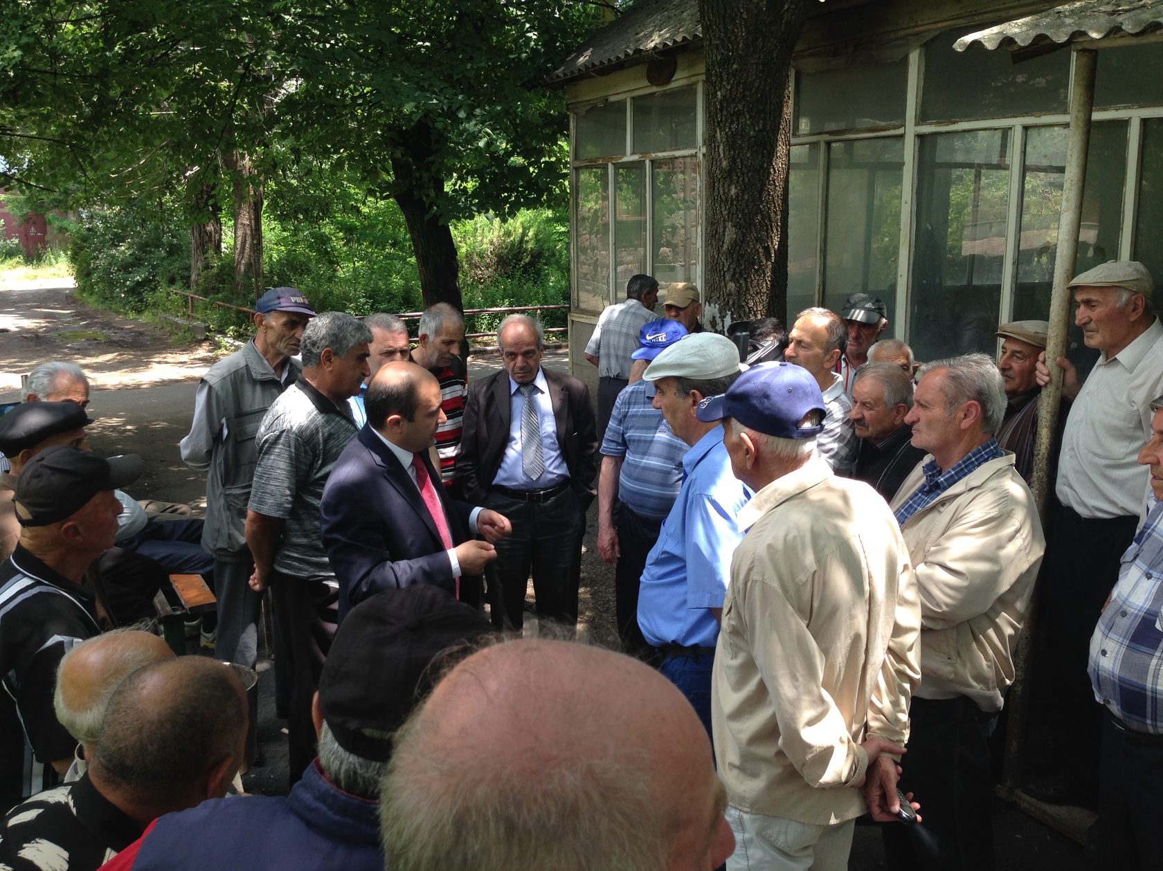 Meeting with citizens